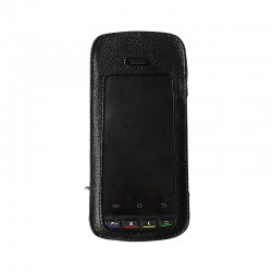СУМКА-ЧЕХОЛ (ИЗ НАТУРАЛЬНОЙ КОЖИ) ДЛЯ ОНЛАЙН-КАССЫ МКАССА RS9000-Ф (UROVO I9000S) С РЕМНЕМ ЧЕРЕЗ ПЛЕЧО